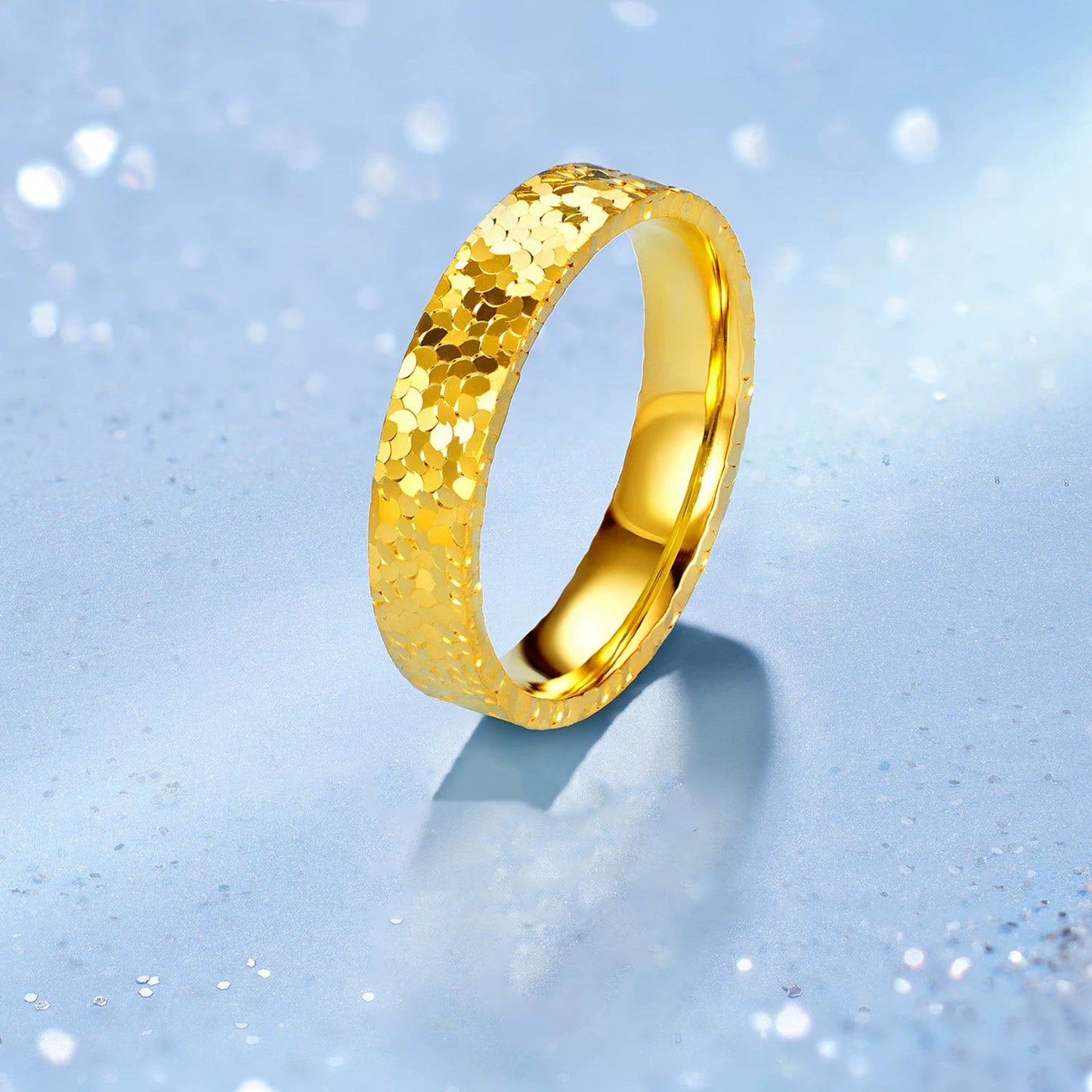 Reba Ring Set | 24k Gold Plated