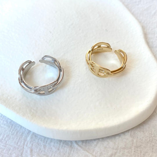 Sara Ring | 18k Gold Plated