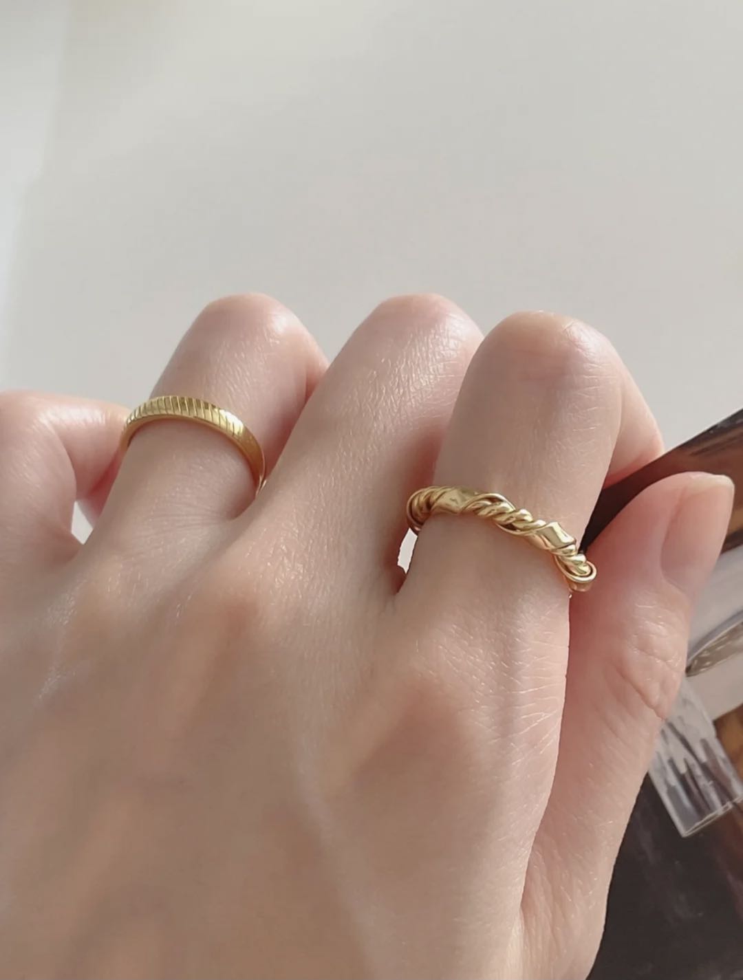 Euanthe Ring | 18k Gold Plated
