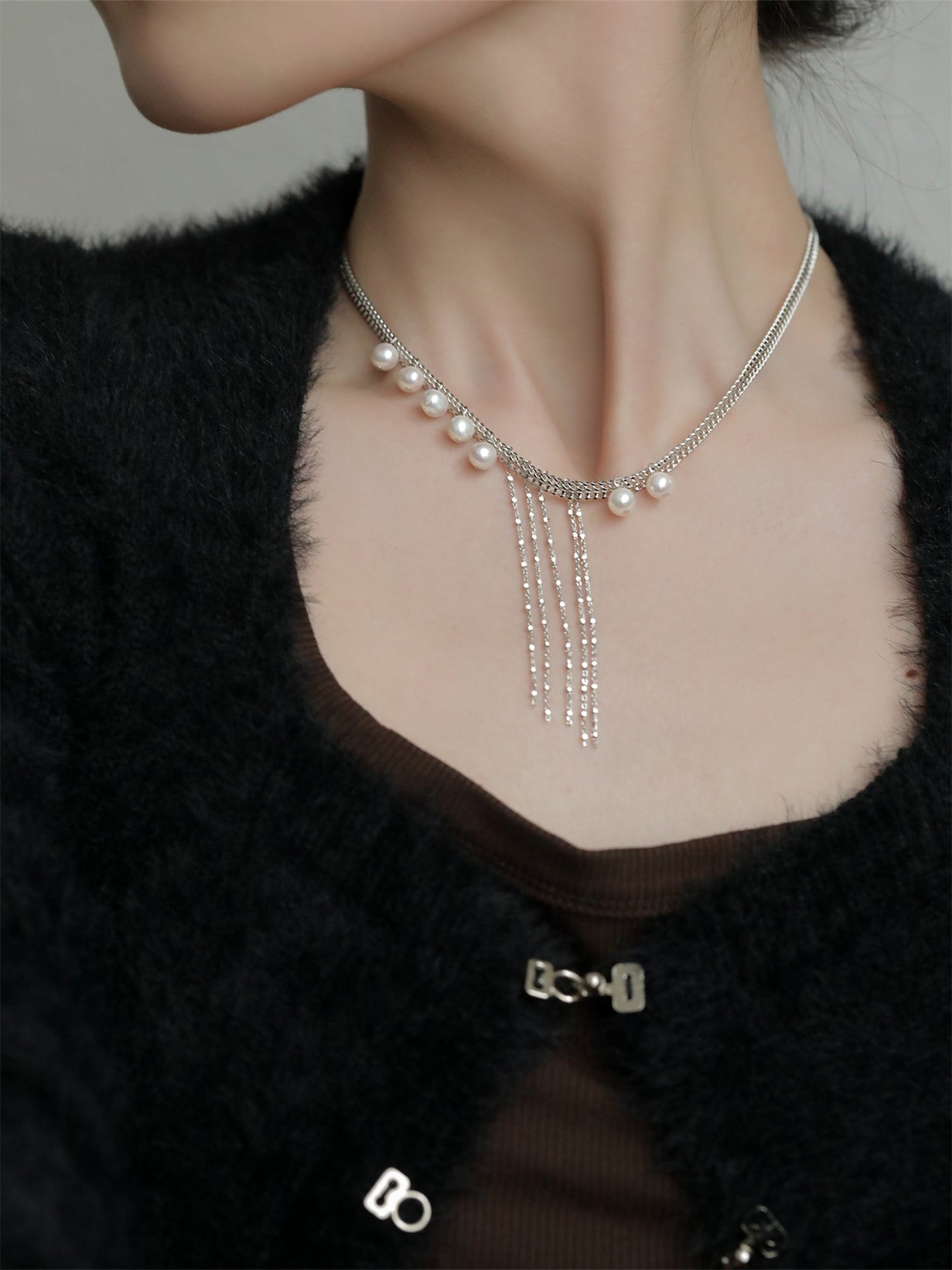 Roxanne Pearl Necklace