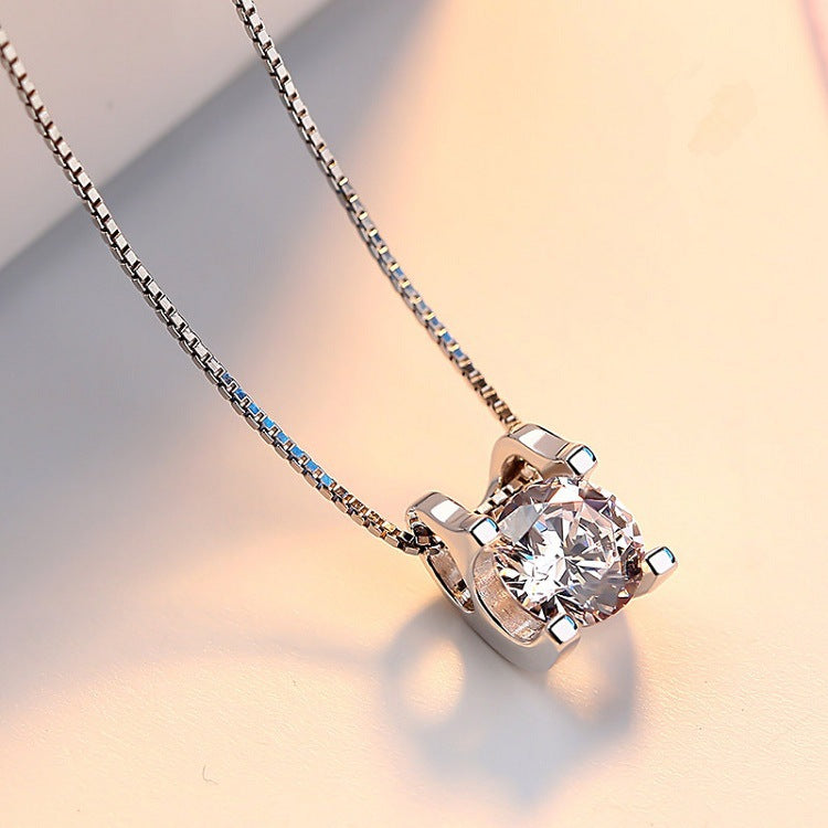 Moissanite diamond bull head pendant