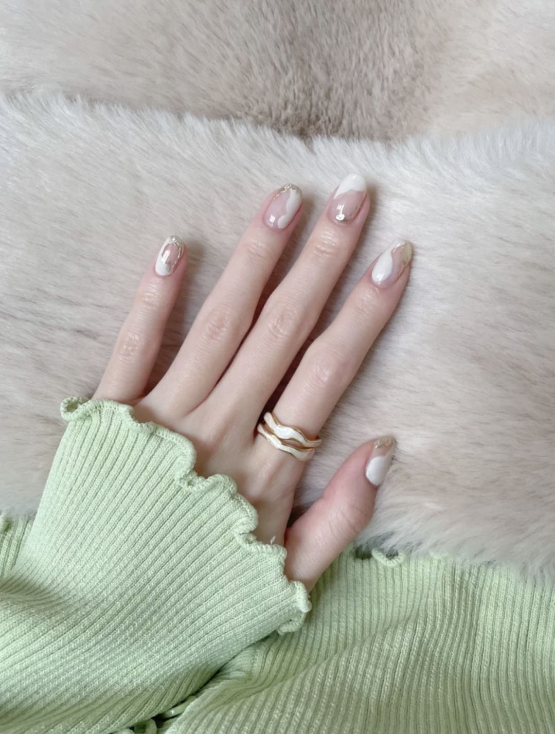 Evadne Ring | 18k Gold Plated