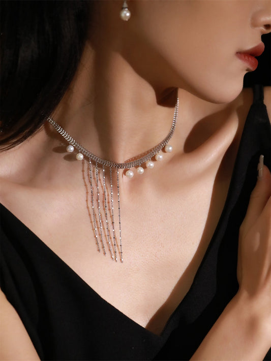Roxanne Pearl Necklace