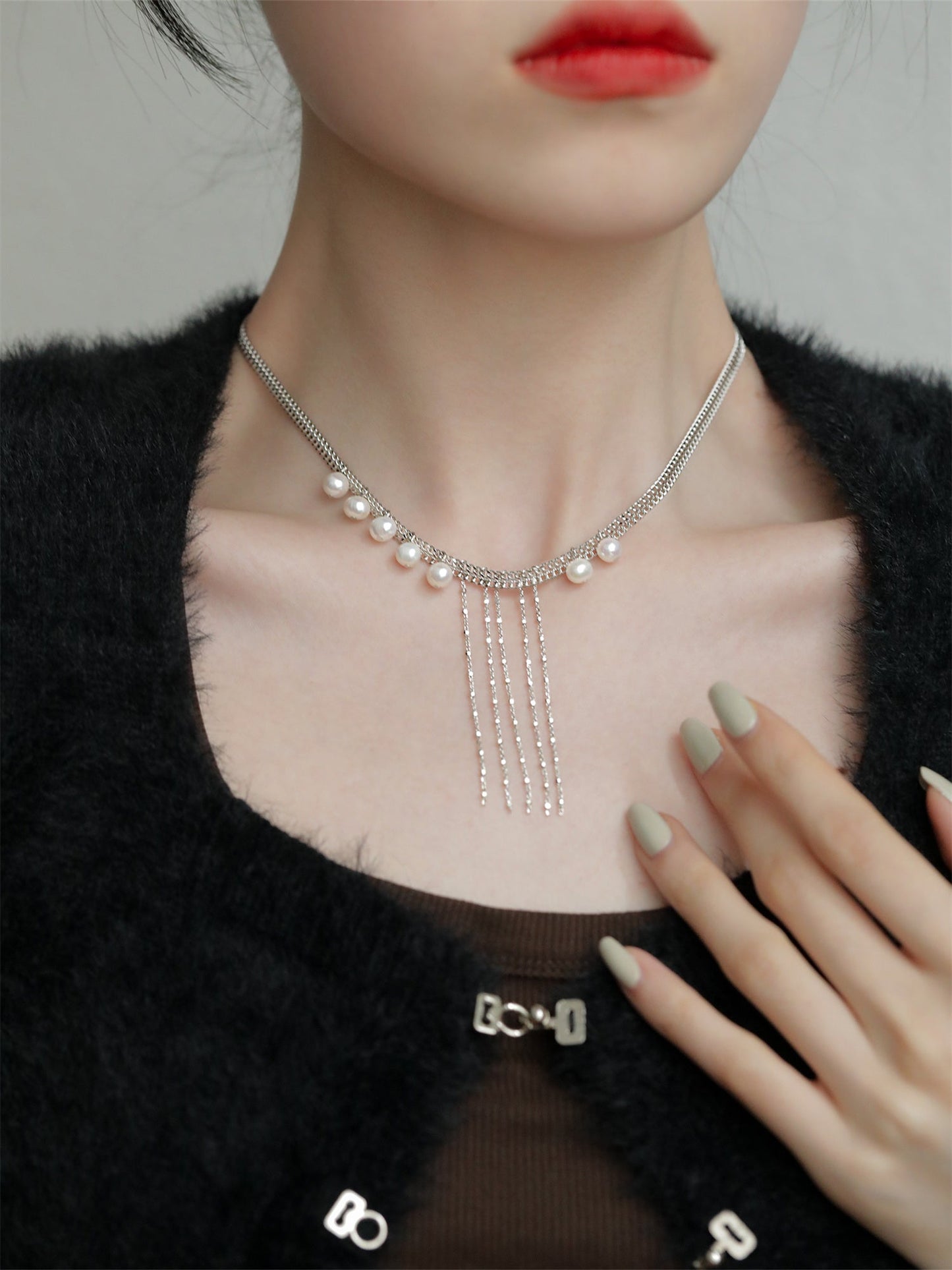 Roxanne Pearl Necklace