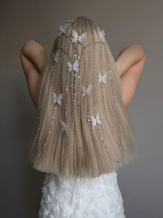 Stacy Butterfly Style Tassel Hairband