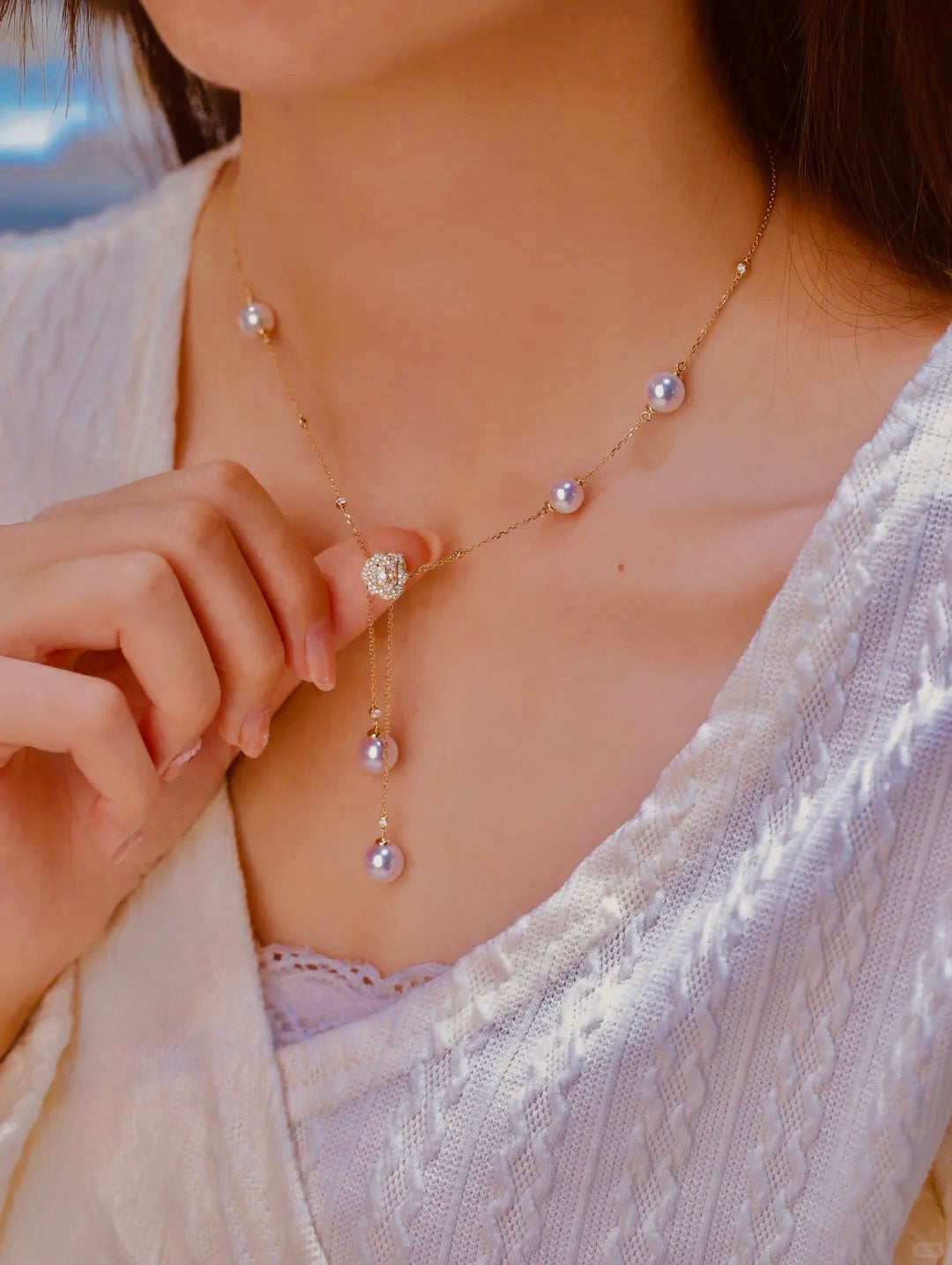 Annemarie Necklace | 24k Gold Plated