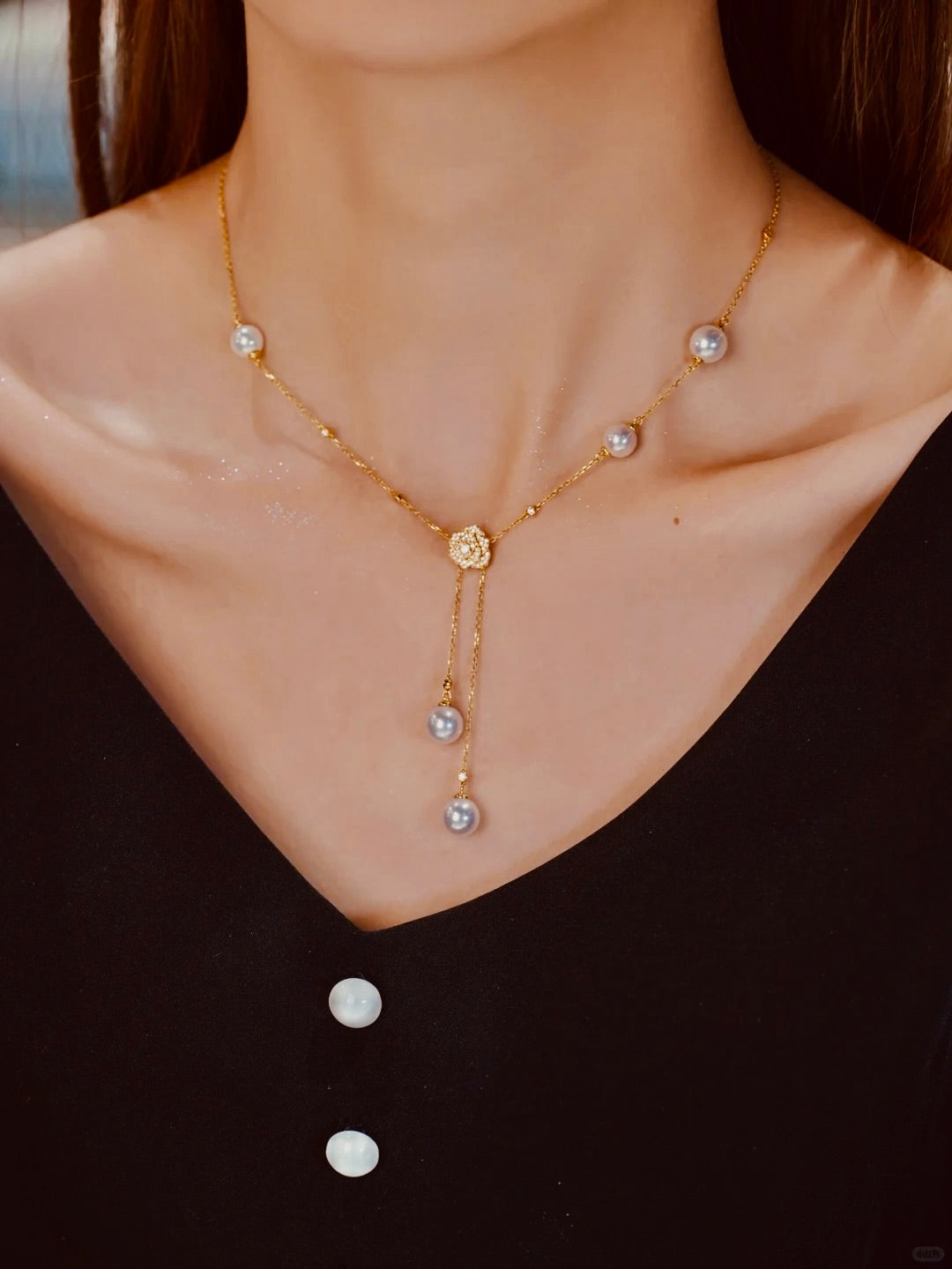 Annemarie Necklace | 24k Gold Plated