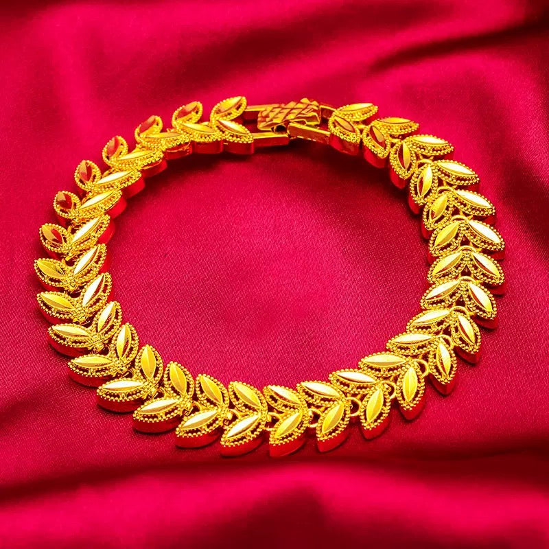 Delphine Bracelet Set | 24k Gold Plated