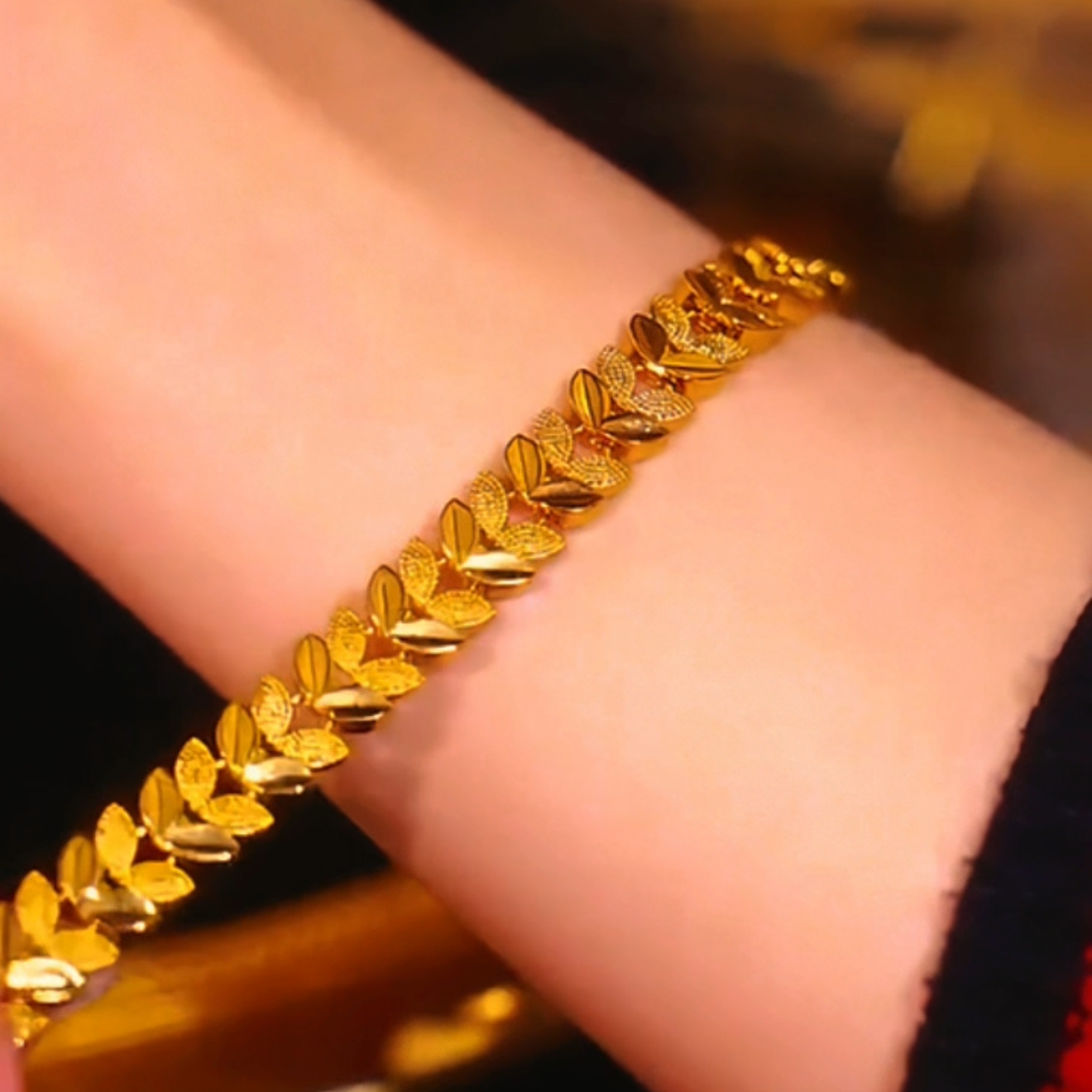Delphine Bracelet Set | 24k Gold Plated