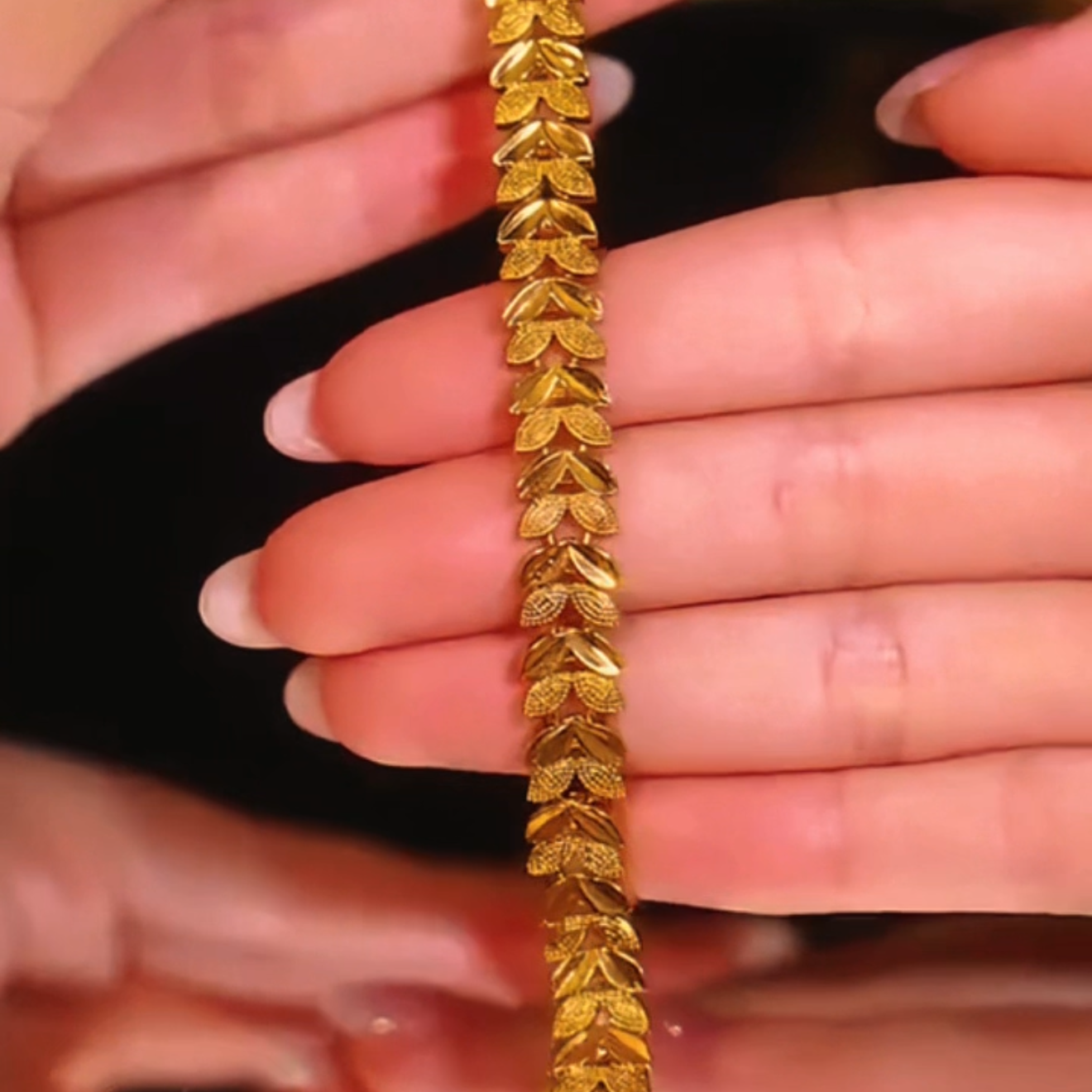 Delphine Bracelet Set | 24k Gold Plated