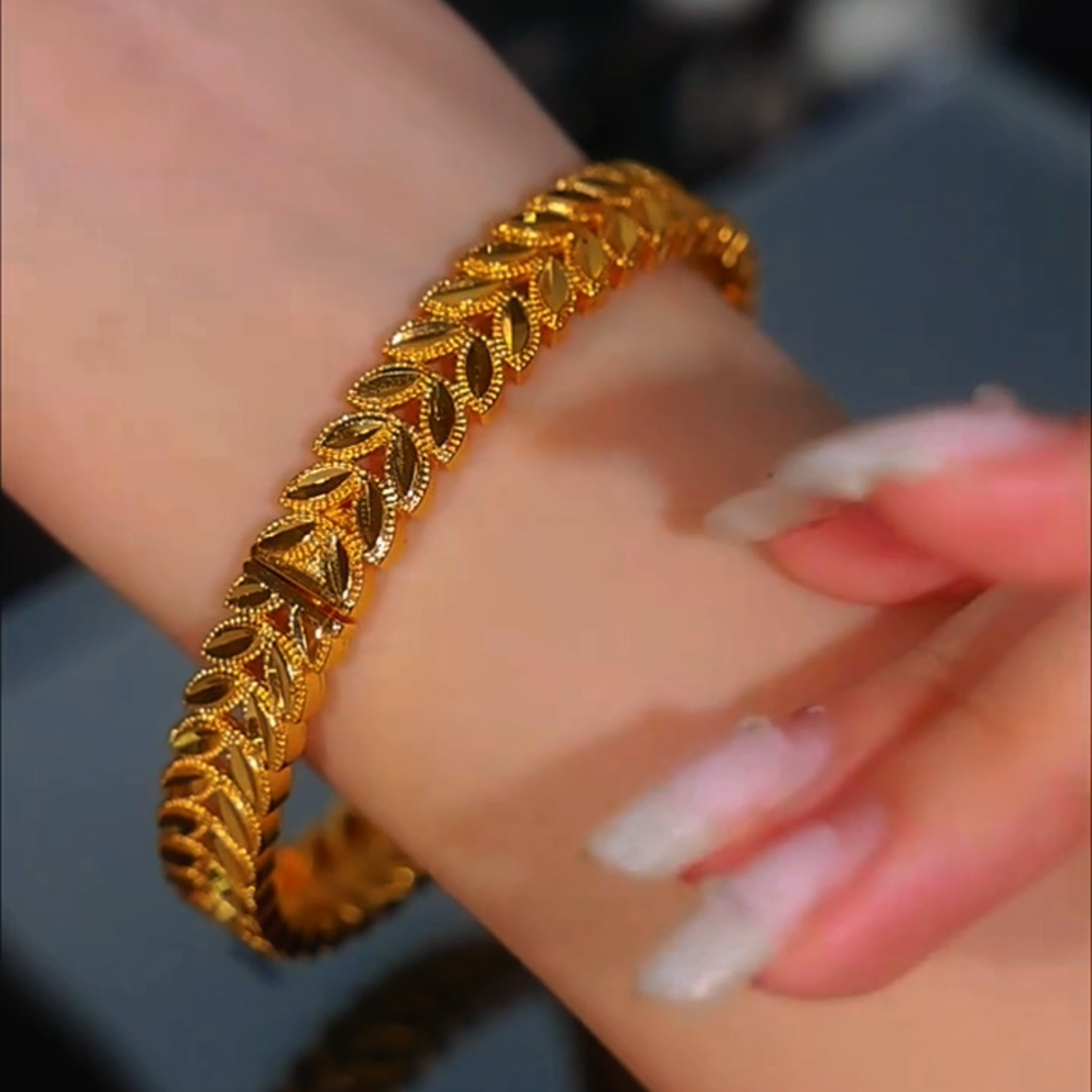 Louella Bracelet Set | 24k Gold Plated