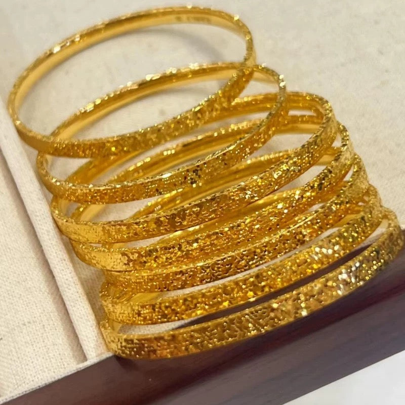 Reba Bracelet Set | 24k Gold Plated