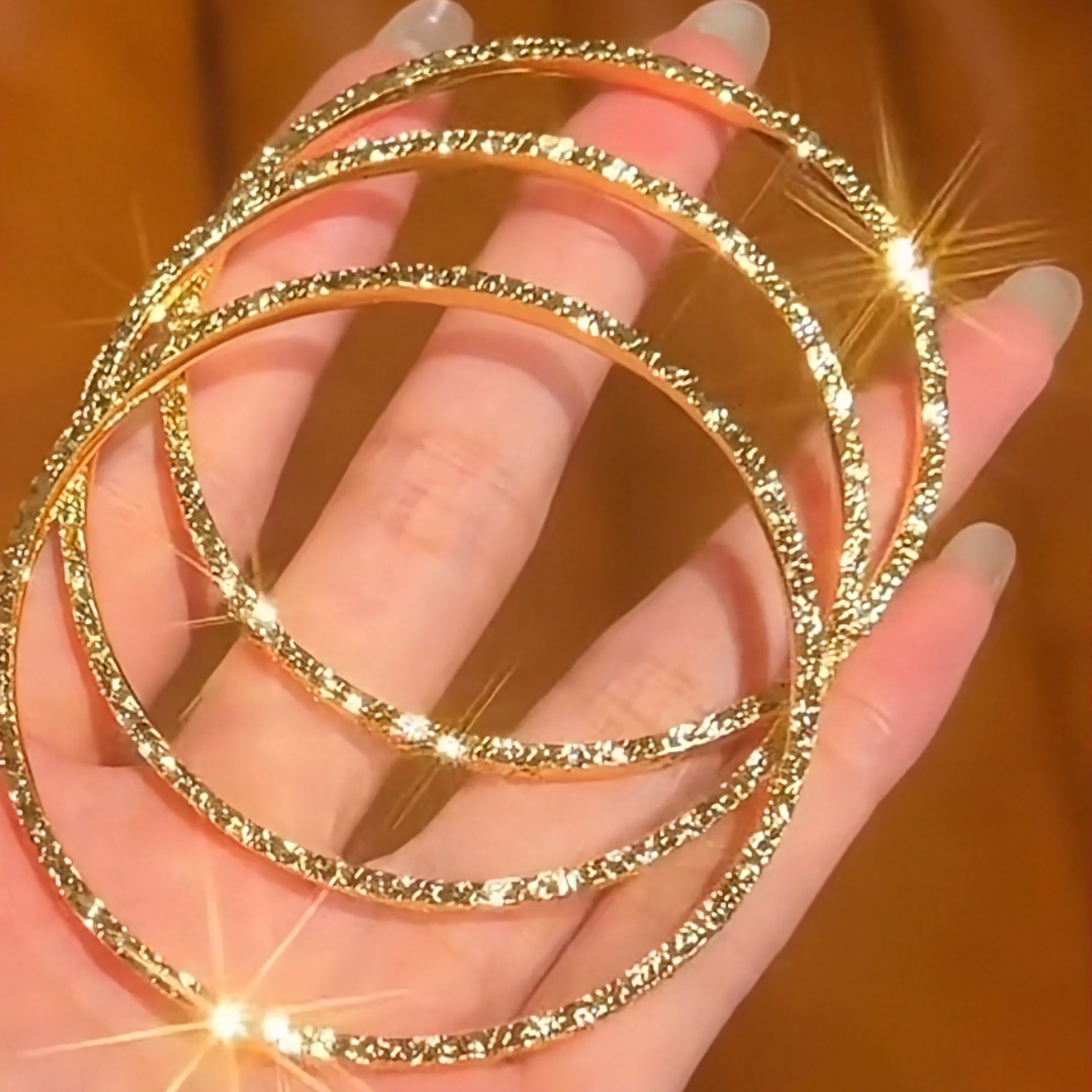 Reba Bracelet Set | 24k Gold Plated