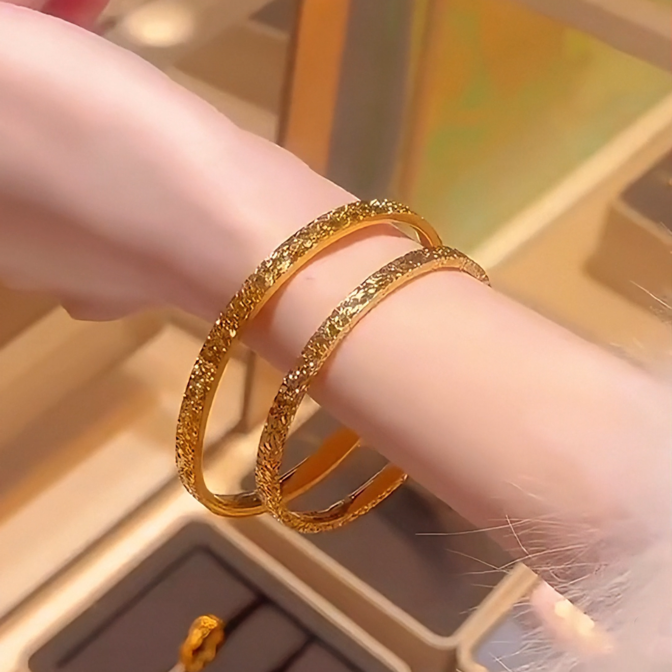 Reba Bracelet Set | 24k Gold Plated