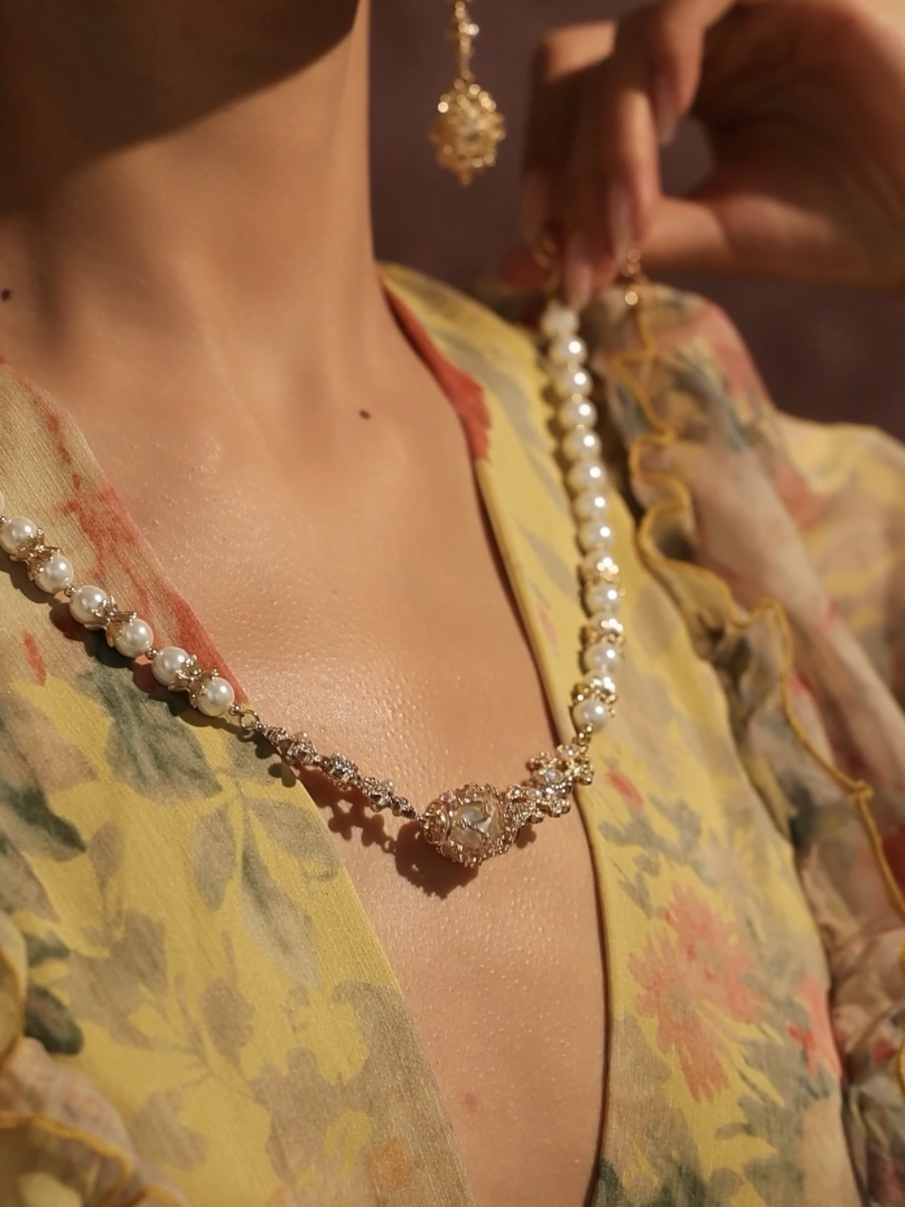 Gretchen Necklace Set | 24k Gold Plated