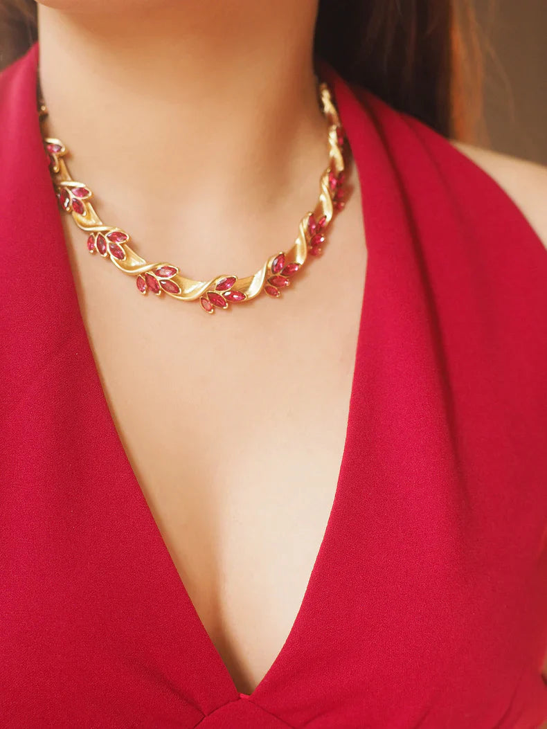 Gwendolyn Necklace  | 24k Gold Plated