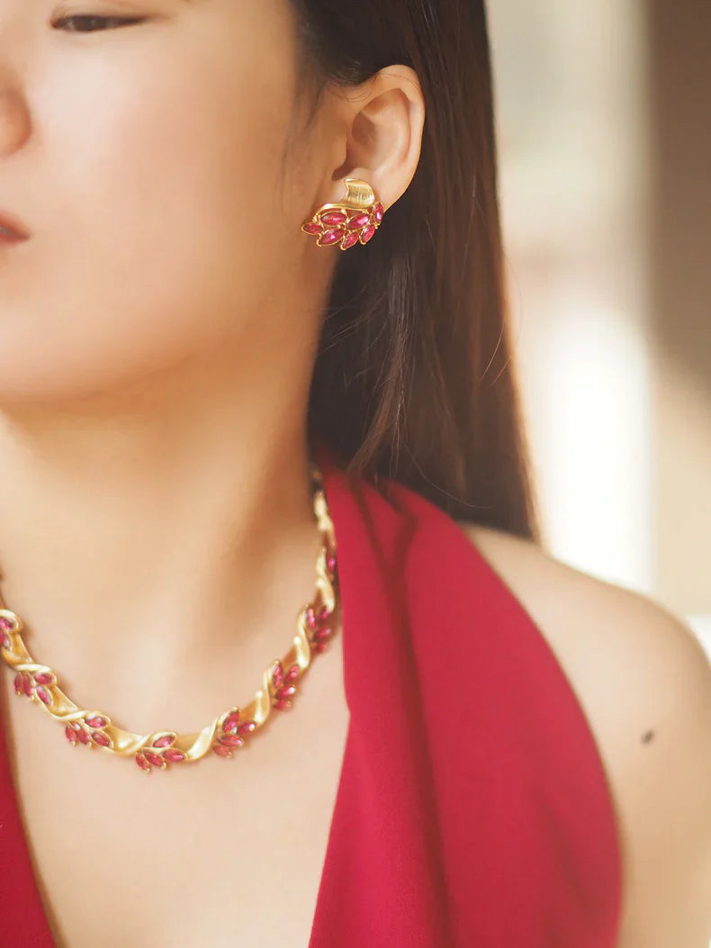 Gwendolyn Necklace  | 24k Gold Plated