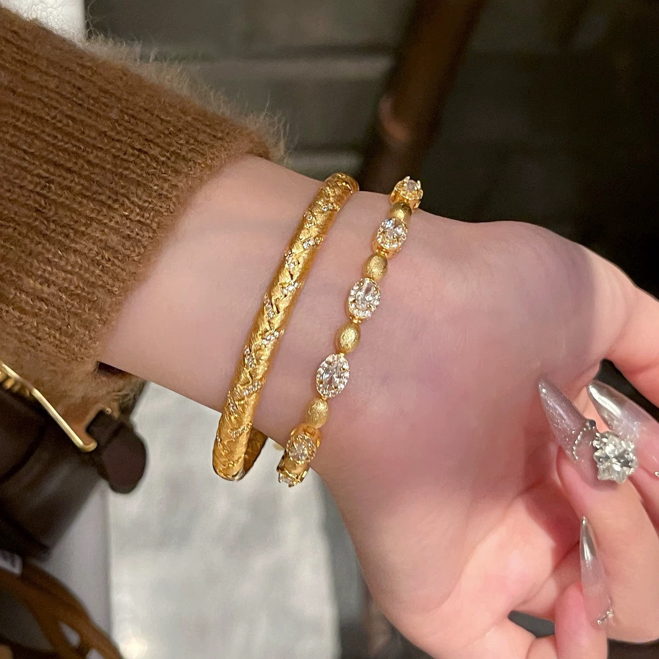 Zenobia Bracelet | 24k Gold Plated