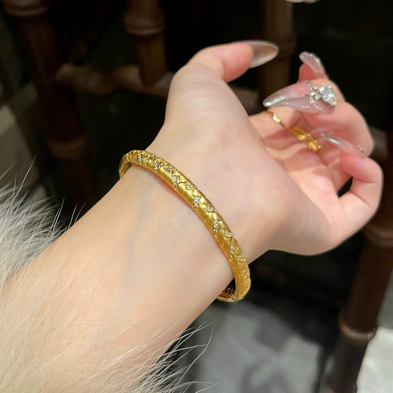 Zenobia Bracelet | 24k Gold Plated