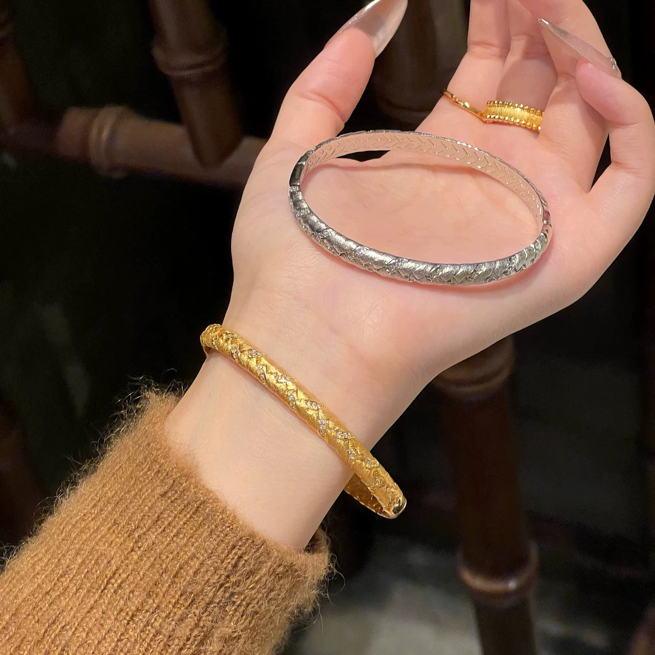 Zenobia Bracelet | 24k Gold Plated