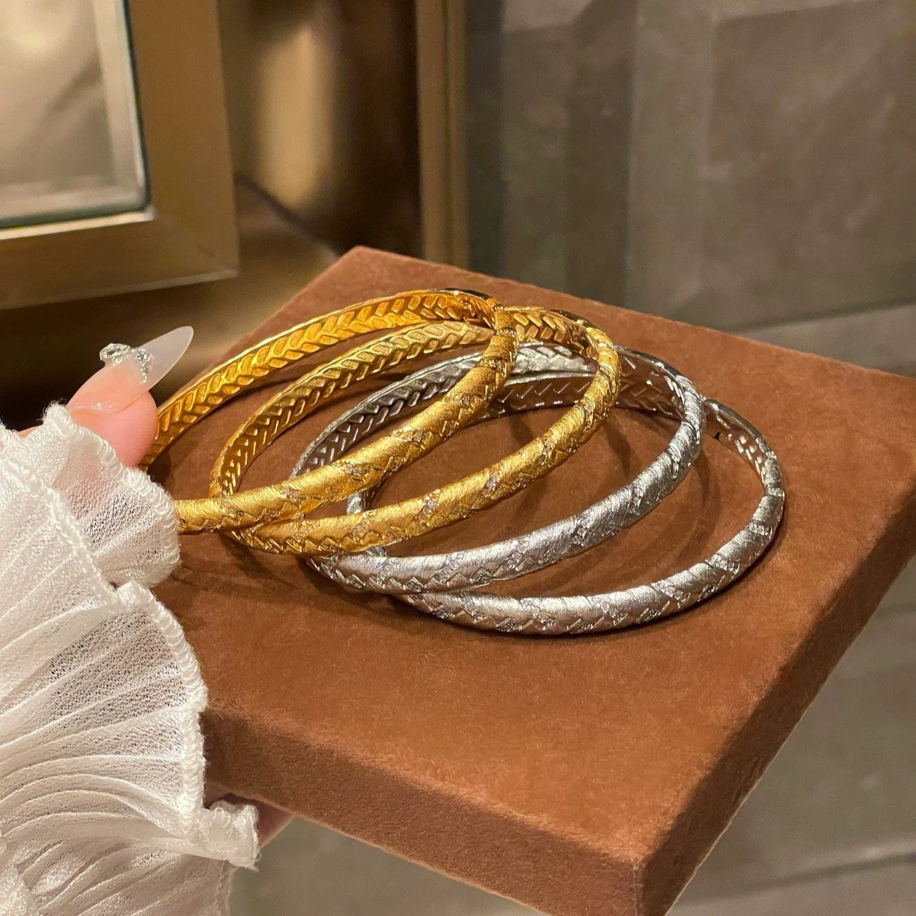 Zenobia Bracelet | 24k Gold Plated