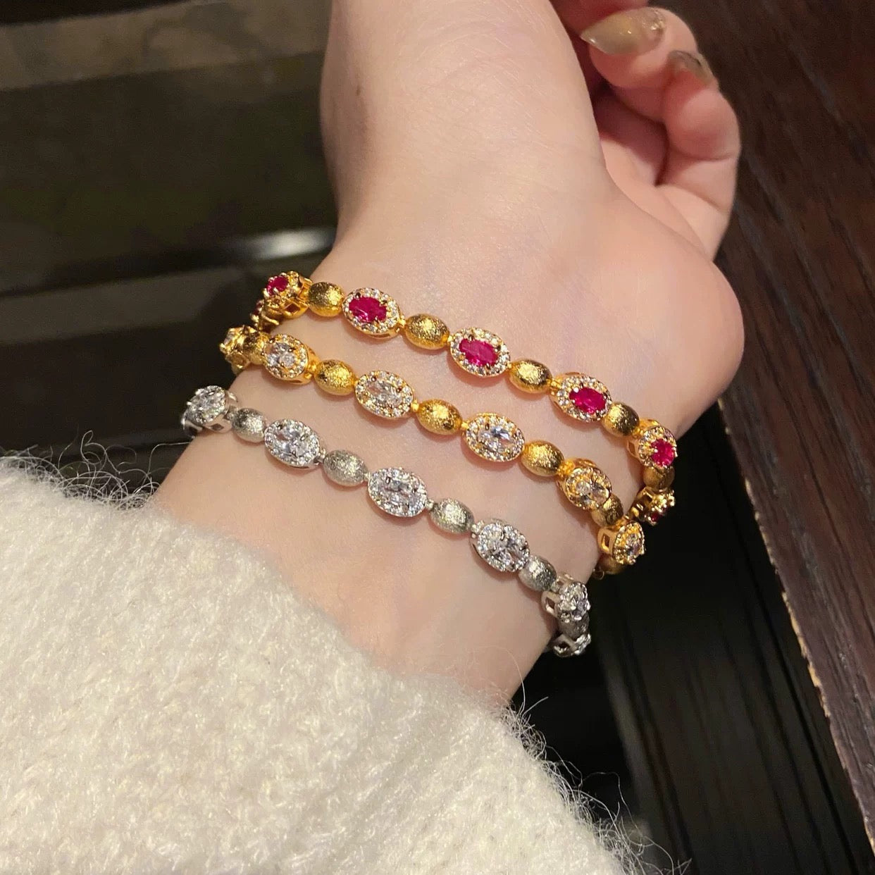 Zenobia Bracelet | 24k Gold Plated