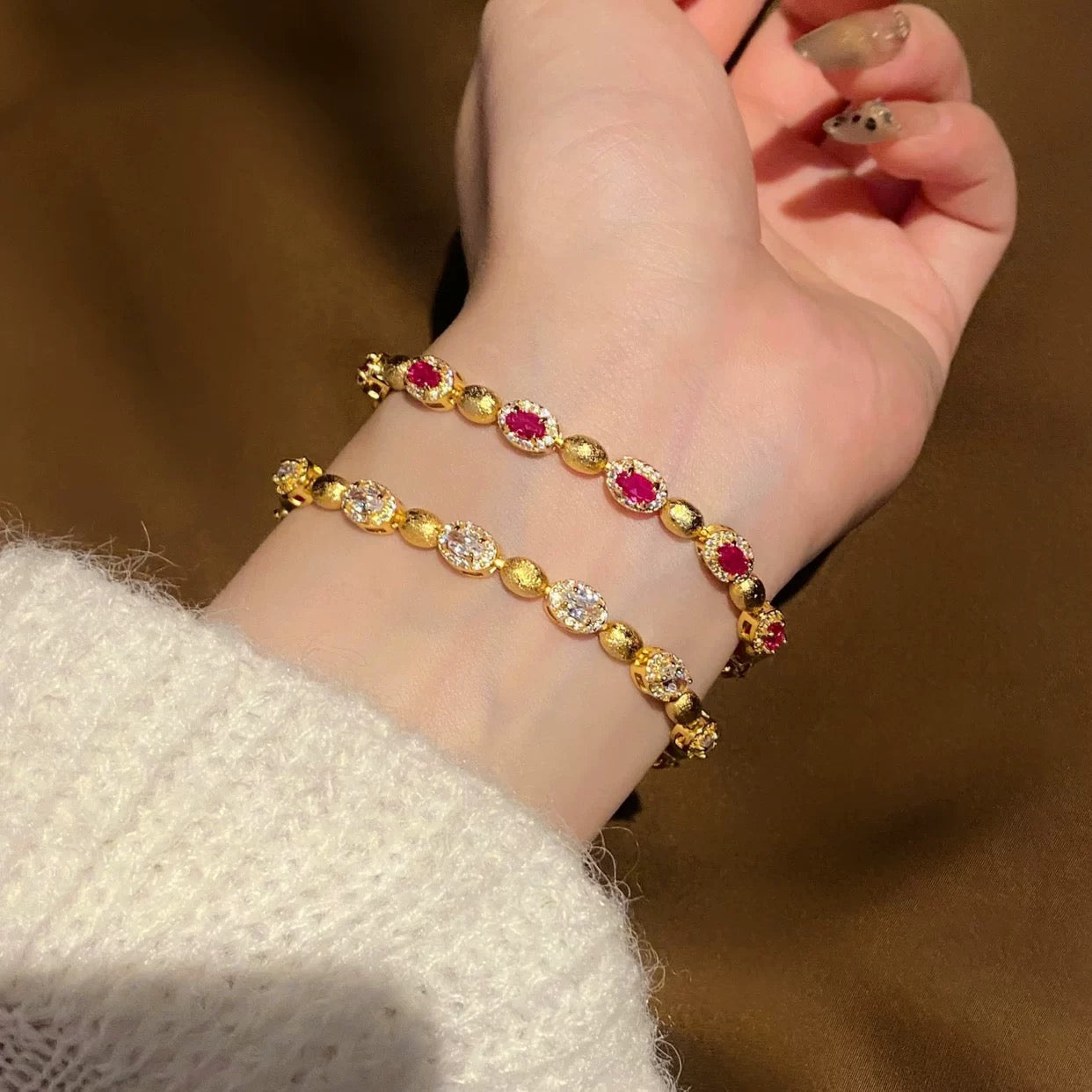 Zenobia Bracelet | 24k Gold Plated