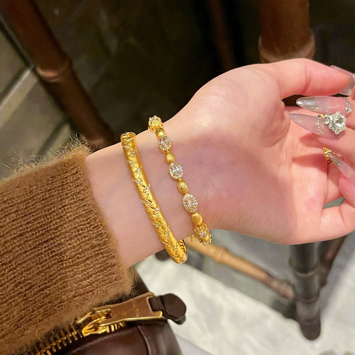 Zenobia Bracelet | 24k Gold Plated