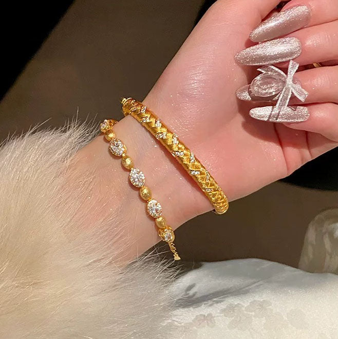 Zenobia Bracelet | 24k Gold Plated