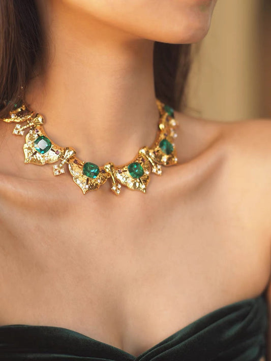 Lois Necklace | 24k Gold Plated