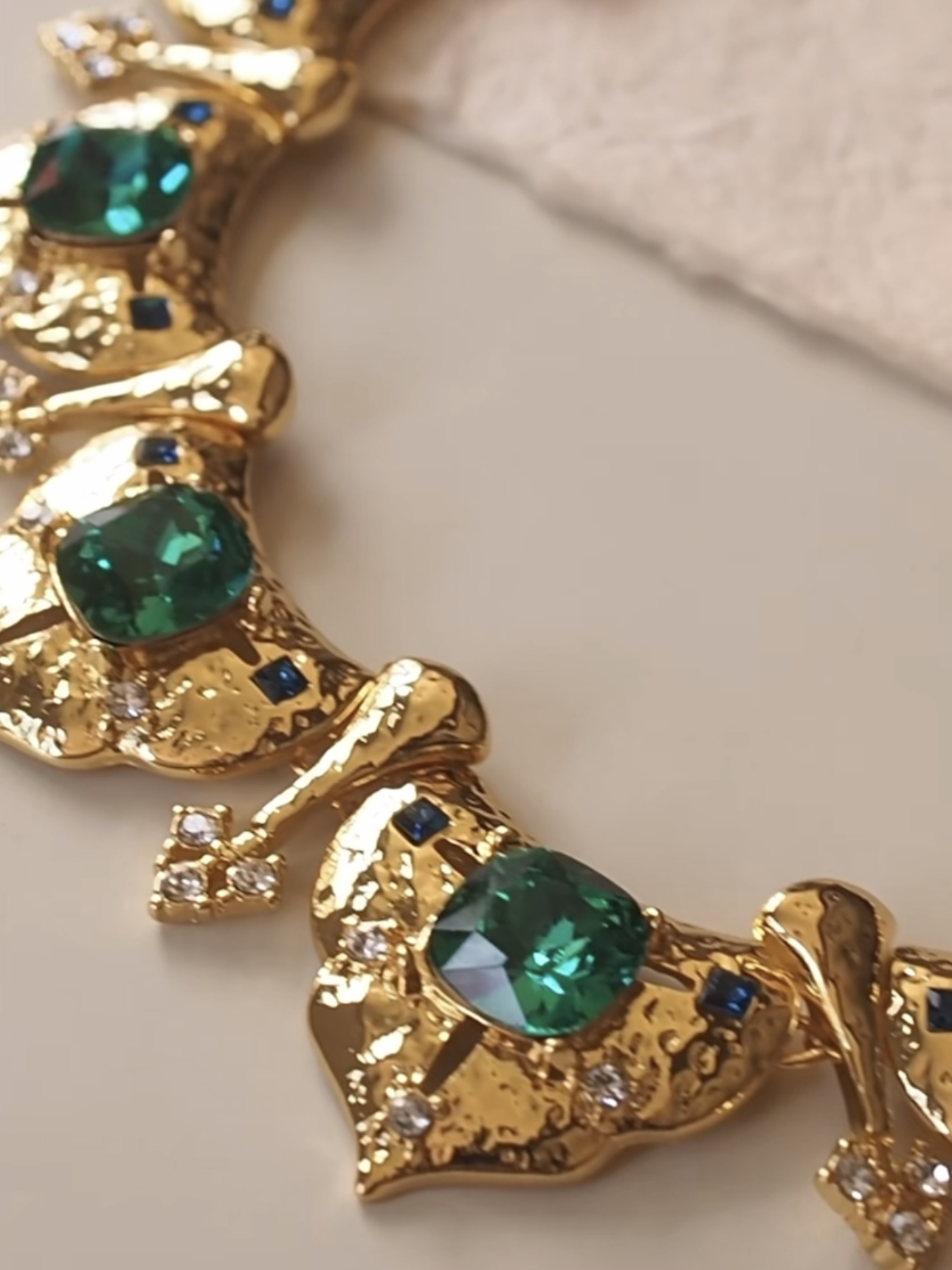 Lois Necklace | 24k Gold Plated
