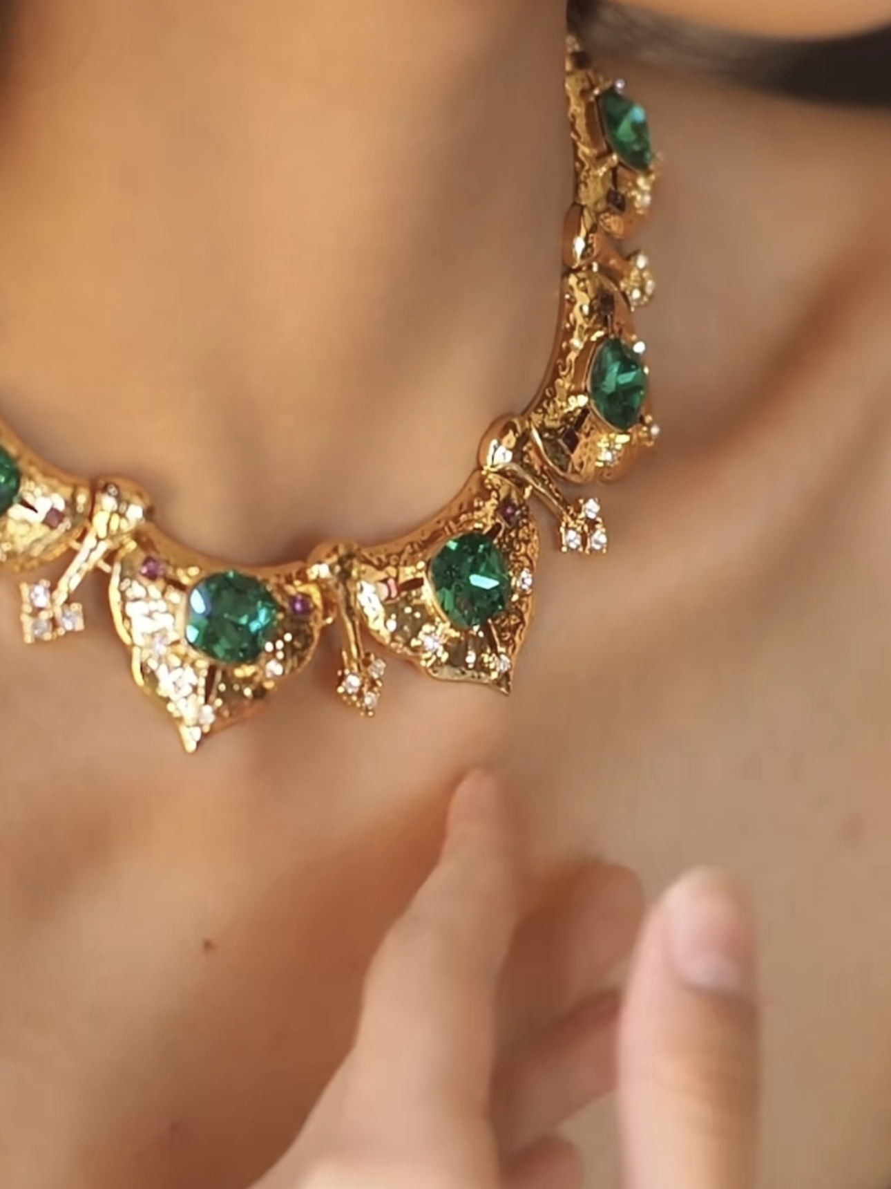 Lois Necklace | 24k Gold Plated