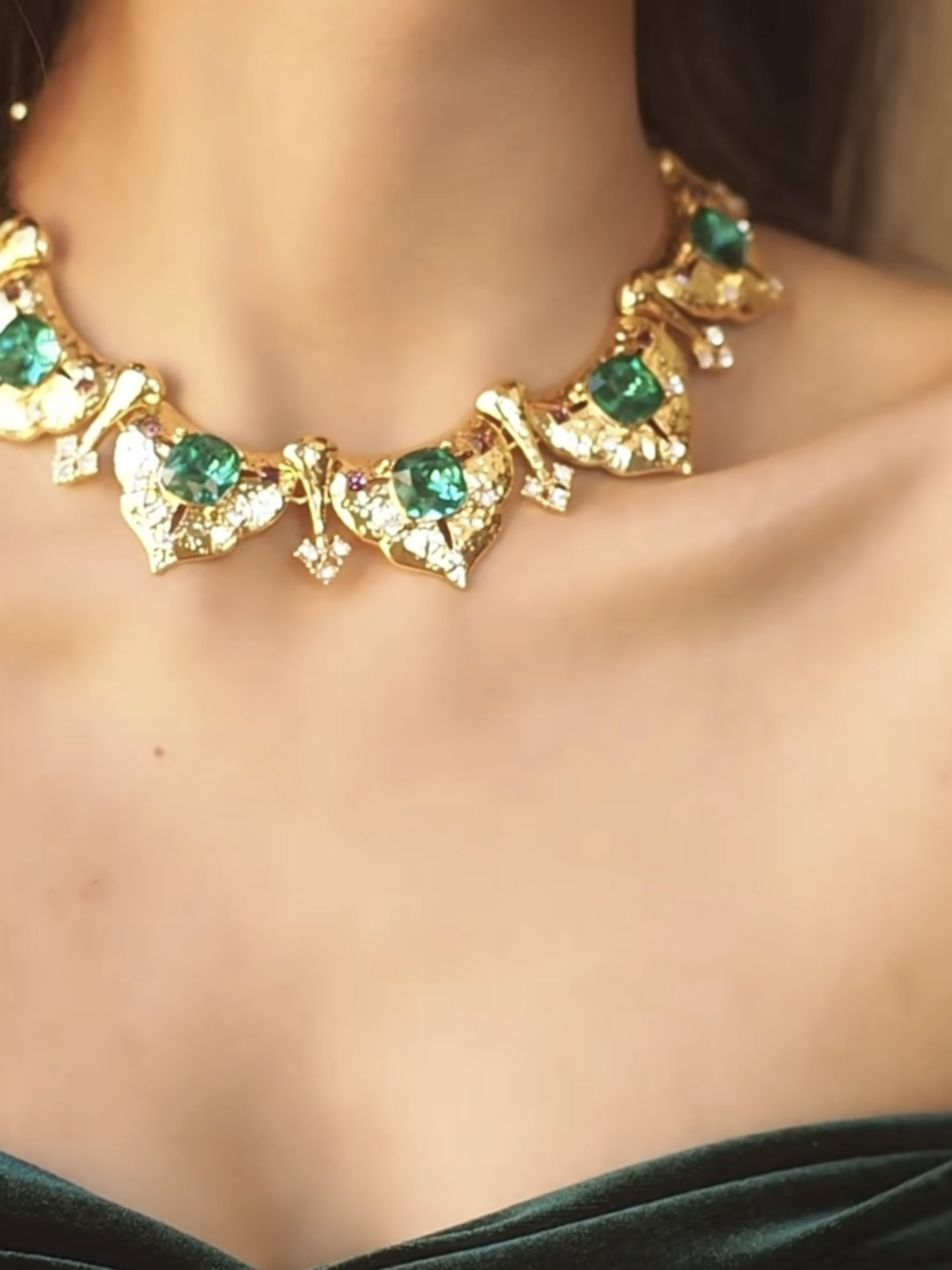 Lois Necklace | 24k Gold Plated
