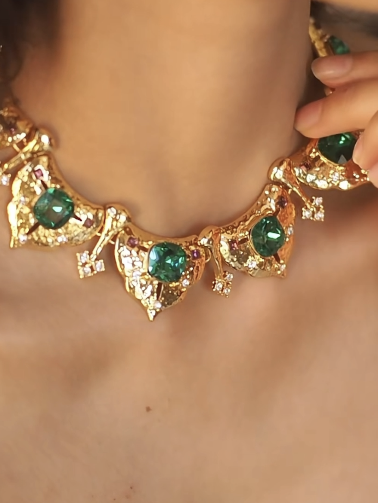 Lois Necklace | 24k Gold Plated