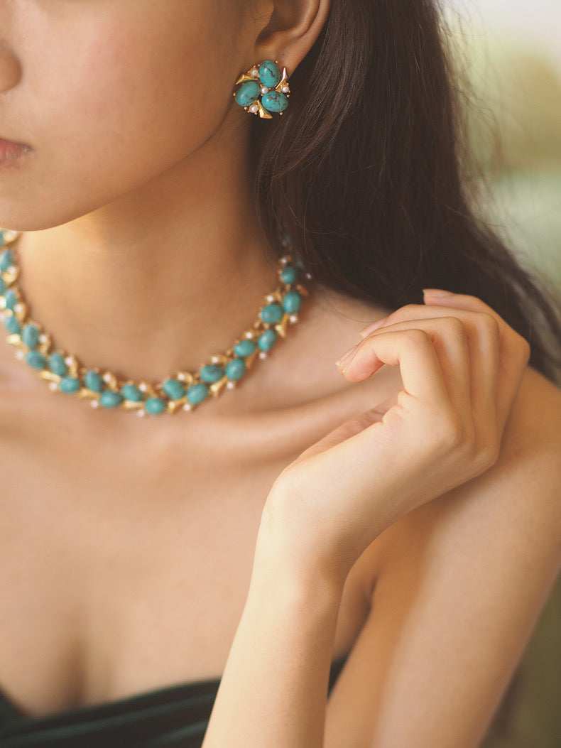 Elspeth Necklace Set | 24k Gold Plated