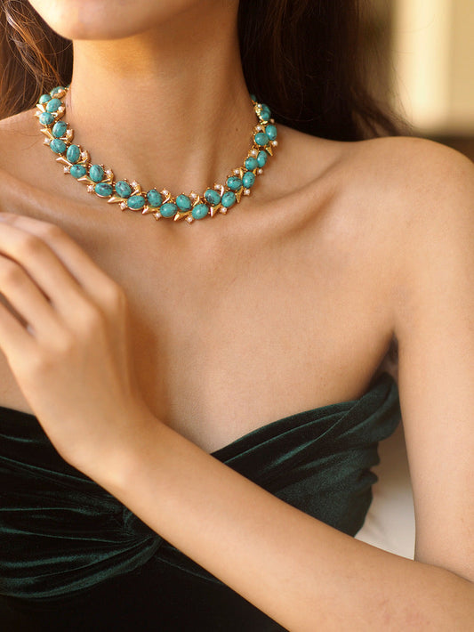Elspeth Necklace Set | 24k Gold Plated