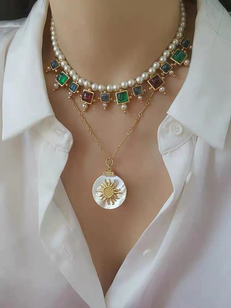 Effie Necklace | 24k Gold Plated