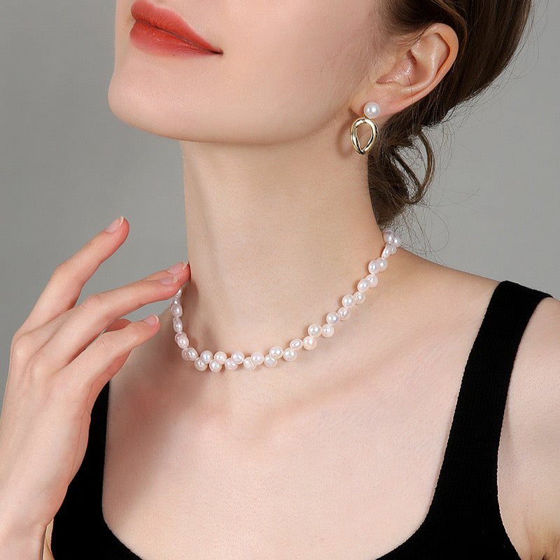 Lola Pearl Necklace | 24k Gold Plated