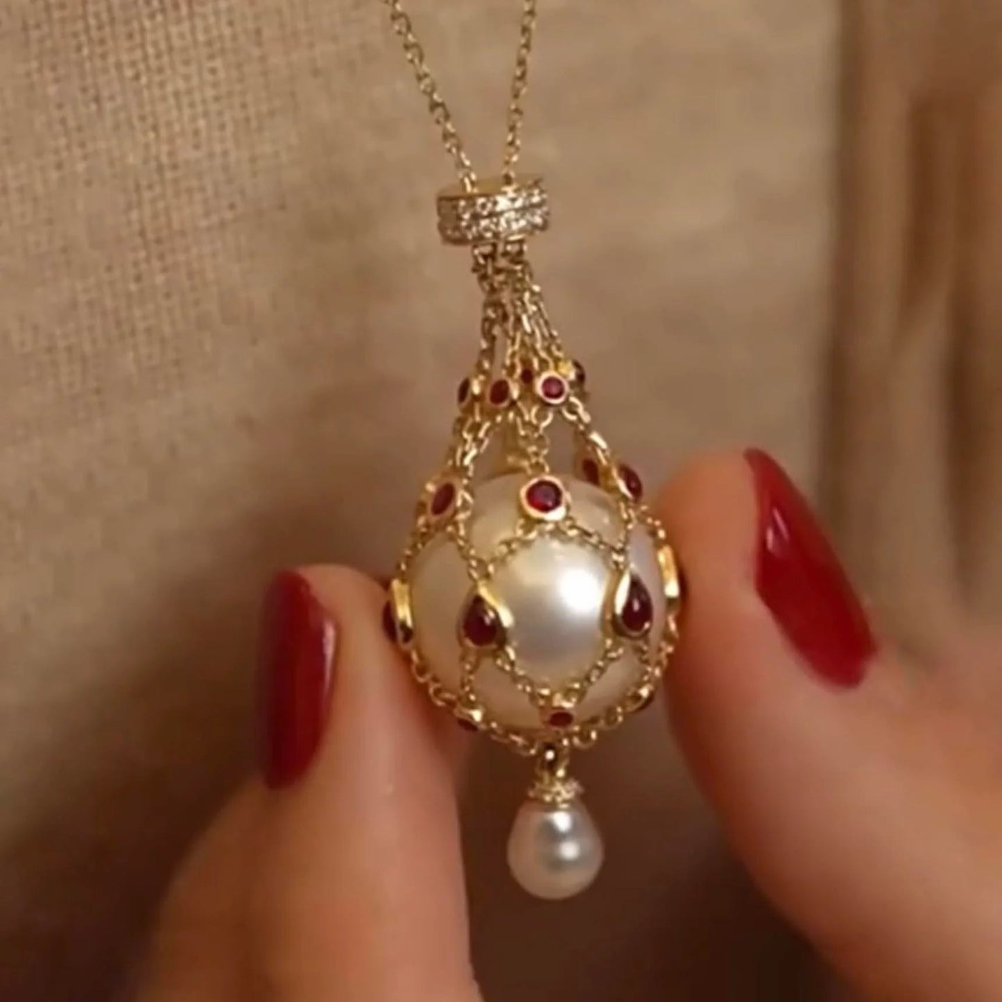 Cristina Necklace | 24k Gold Plated