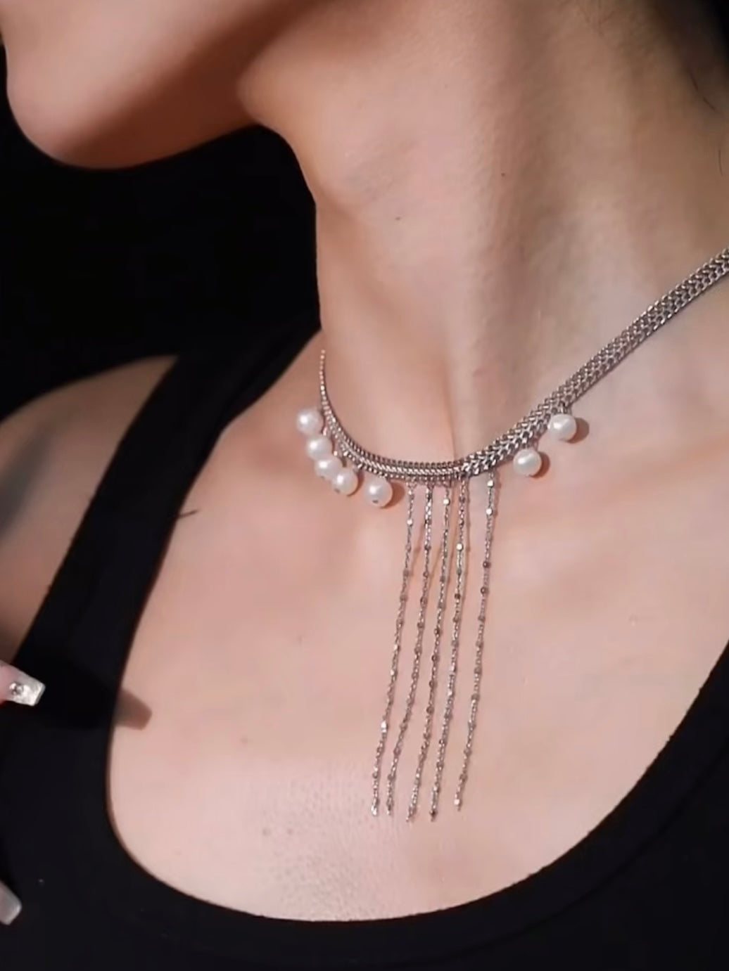 Roxanne Pearl Necklace