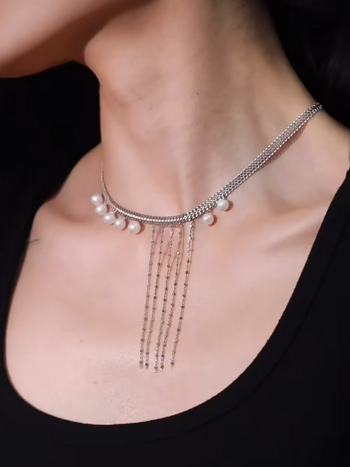 Roxanne Pearl Necklace