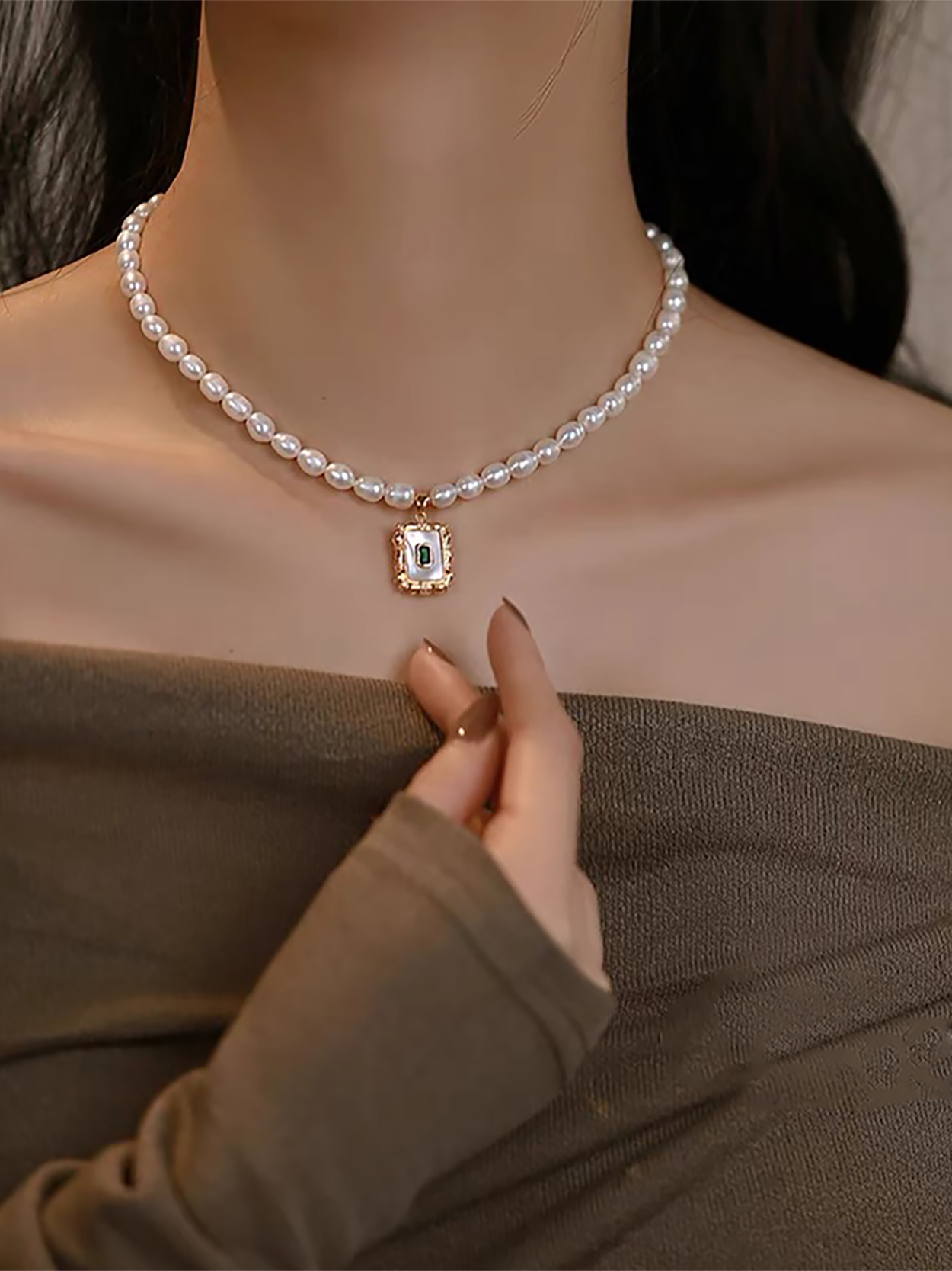 Silas Necklace | 24k Gold Plated